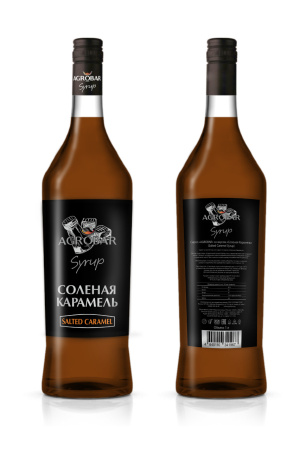 Сироп Карамель Соленая  АГРОБАР 1л