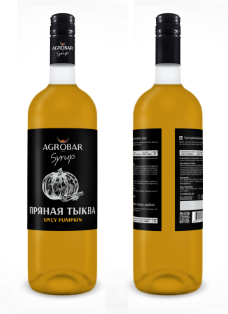 Сироп Пряная Тыква АГРОБАР 1л