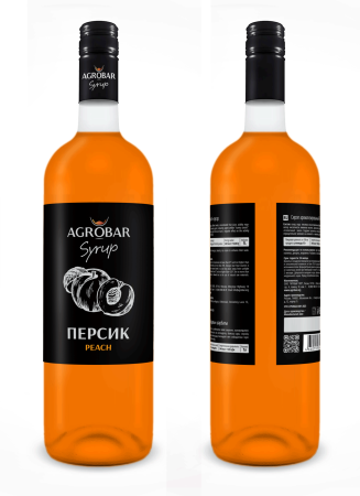 Сироп Персик АГРОБАР 1л