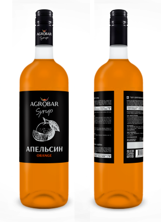 Сироп Апельсин АГРОБАР 1л