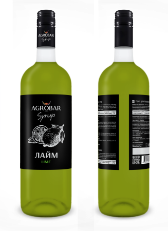 Сироп Лайм АГРОБАР 1л